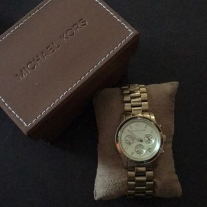 Micheal kors gold watch